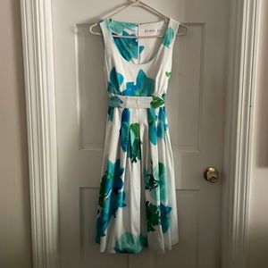 FIT & FLARE Calvin Klein pretty fit & flare dress